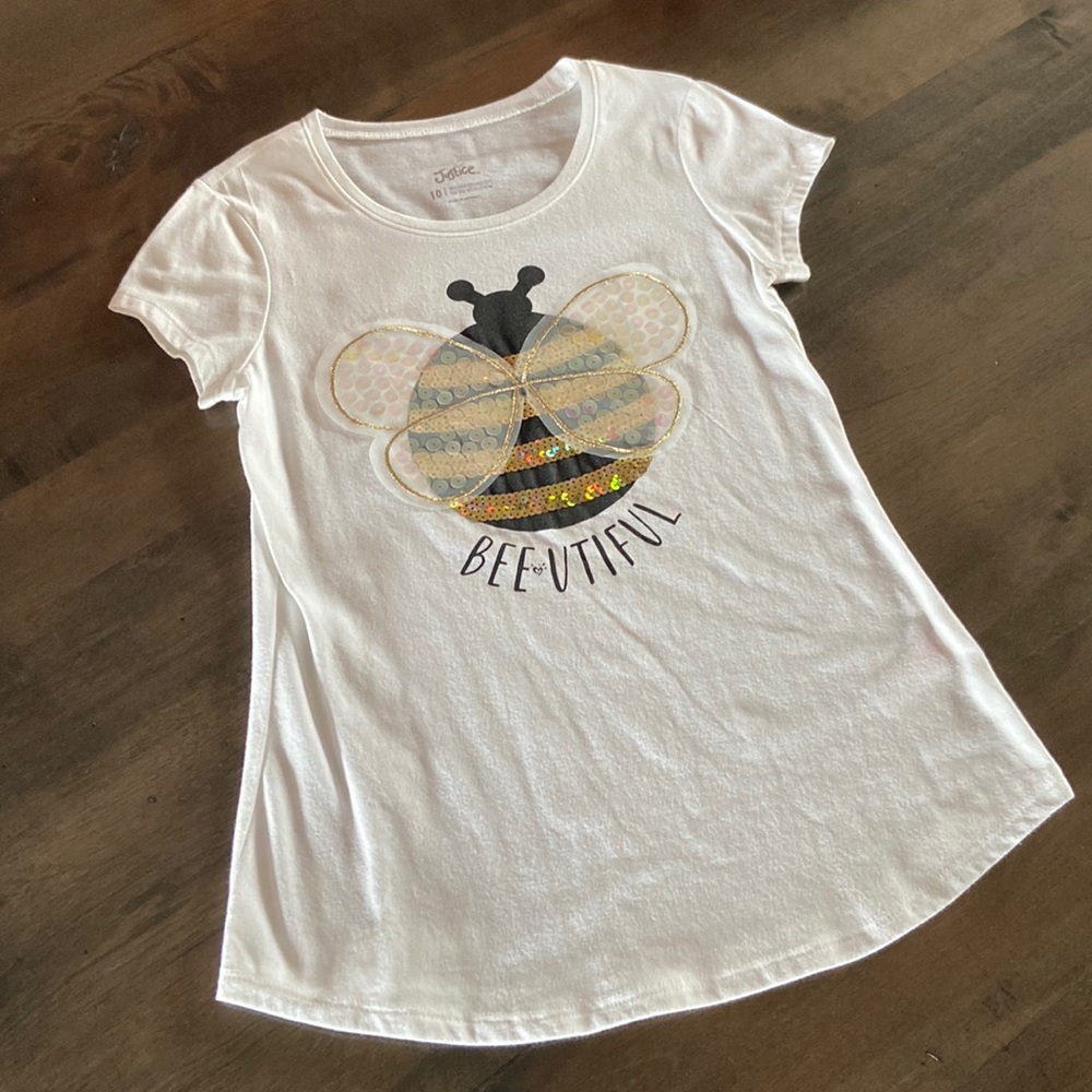 Girls graphic Bee tee